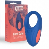 Синее эрекционное кольцо RRRING First Date Cock Ring - FeelzToys - в Самаре купить с доставкой