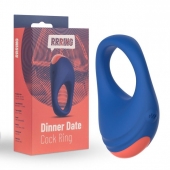 Синее эрекционное кольцо RRRING Dinner Date Cock Ring - FeelzToys - в Самаре купить с доставкой