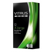 Презервативы увеличенного размера VITALIS PREMIUM x-large - 12 шт. - Vitalis - купить с доставкой в Самаре