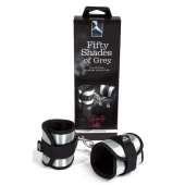 Серо-черные наручники Totally His - Fifty Shades of Grey - купить с доставкой в Самаре