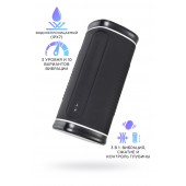 Черный перезаряжаемый мастурбатор Calor - Lovense - в Самаре купить с доставкой