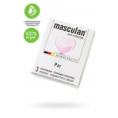 Супертонкие презервативы Masculan Pur - 3 шт. - Masculan - купить с доставкой в Самаре