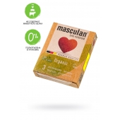 Экологически чистые презервативы Masculan Organic - 3 шт. - Masculan - купить с доставкой в Самаре