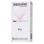 Супертонкие презервативы Masculan Pur - 10 шт. - Masculan - купить с доставкой в Самаре