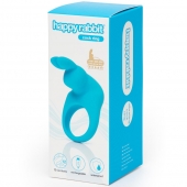 Голубое эрекционное виброкольцо Happy Rabbit Rechargeable Rabbit Cock Ring - Happy Rabbit - в Самаре купить с доставкой