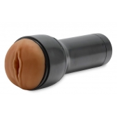 Коричневый мастурбатор-вагина Feel Stroker - Kiiroo - в Самаре купить с доставкой