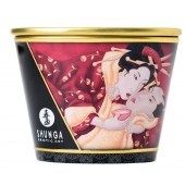 Массажная  свеча Sparkling Strawberry Wine с ароматом клубничного вина - 170 мл. - Shunga - купить с доставкой в Самаре