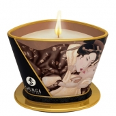 Массажная свеча Intoxicatin Chocolate с ароматом шоколада - 170 мл. - Shunga - купить с доставкой в Самаре