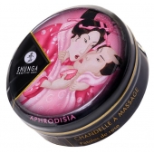 Массажная свеча Rose Petals с ароматом розы - 30 мл. - Shunga - купить с доставкой в Самаре