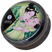 Массажная свеча Exotic Green Tea с ароматом зелёного чая - 30 мл. - Shunga - купить с доставкой в Самаре