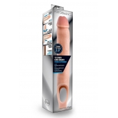 Телесная насадка на пенис 11.5 Inch Cock Sheath Penis Extender - 29,2 см. - Blush Novelties - в Самаре купить с доставкой