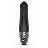 Черный вибратор с электростимуляцией Real Deal Neal - 16,5 см. - MyStim - купить с доставкой в Самаре