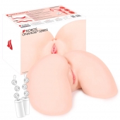 Телесный вибромастурбатор-полуторс Hanna Onahole 002 Real Hips - KOKOS - в Самаре купить с доставкой