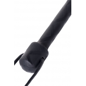 Чёрный стек с фигуркой леопарда на наконечнике - 21 см. - ToyFa - купить с доставкой в Самаре