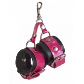 Розово-черный брелок  Наручники - Sitabella - купить с доставкой в Самаре