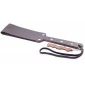 Гладкий мягкий удлиненный пэддл с заклепками - 32 см. - Crazy Handmade - купить с доставкой в Самаре