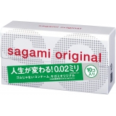 Ультратонкие презервативы Sagami Original 0.02 - 10 шт. - Sagami - купить с доставкой в Самаре