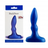 Синий анальный стимулятор Beginners p-spot massager - 11 см. - Lola Games - в Самаре купить с доставкой