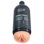 Телесный мастурбатор-вагина Shower Therapy Milk Me Honey - Pipedream - в Самаре купить с доставкой