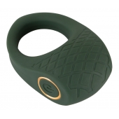 Зеленое эрекционное виброкольцо Luxurious Vibro Cock Ring - Orion - в Самаре купить с доставкой