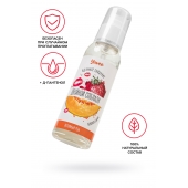 Съедобная гель-смазка Yovee «Двойной соблазн» с Д-пантенолом и вкусом клубники и дыни - 100 мл. - ToyFa - купить с доставкой в Самаре