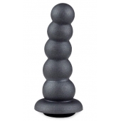 Серая насадка-ёлочка PLATINUM 4,5’’ - 12,5 см. - LOVETOY (А-Полимер) - купить с доставкой в Самаре