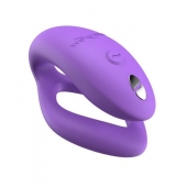 Фиолетовый вибратор для пар We-Vibe Sync O - We-vibe