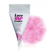 Съедобное согревающее массажное масло Love Me Tender Cotton Candy с ароматом сладкой ваты - 10 мл. - Love to Love - купить с доставкой в Самаре