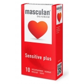 Презервативы Masculan Sensitive plus - 10 шт. - Masculan - купить с доставкой в Самаре