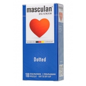 Презервативы с пупырышками Masculan Dotted - 10 шт. - Masculan - купить с доставкой в Самаре