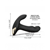 Черный вибромассажер простаты Multi P-Joy с 3 моторами - Dorcel - в Самаре купить с доставкой