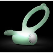 Светящееся в темноте эрекционное виброкольцо Power Clit - Dorcel - в Самаре купить с доставкой