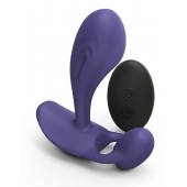 Темно-синий вибромассажер Witty P G Vibrator with Remote Control - Love to Love - в Самаре купить с доставкой