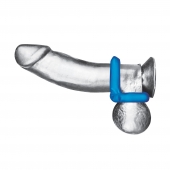 Комплект из 2 эрекционных колец-восьмерок 2-Pack Duo Cock And Ball Stamina Enhancement Ring - BlueLine - в Самаре купить с доставкой