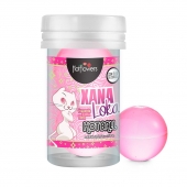 Лубрикант на силиконовой основе с эффектом вибрации Xana Loka Hot Ball (2 шарика по 3 гр.) - HotFlowers - купить с доставкой в Самаре