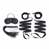 Эротический набор 4PC Bondage Bed Strap   Flogger Kit - Lux Fetish - купить с доставкой в Самаре
