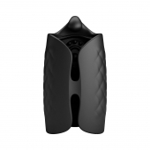 Черный мастурбатор с вибростимуляцией головки Black Glans Trainer - Baile - в Самаре купить с доставкой
