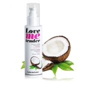 Съедобное согревающее массажное масло Love Me Tender Cocos с ароматом кокоса - 100 мл. - Love to Love - купить с доставкой в Самаре