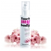 Силиконовый лубрикант 2-в-1 Touch My Body с ароматом вишнёвого цвета - 100 мл. - Love to Love - купить с доставкой в Самаре