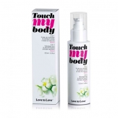 Силиконовый лубрикант 2-в-1 Touch My Body с ароматом моной - 100 мл. - Love to Love - купить с доставкой в Самаре