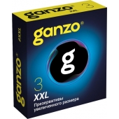 Презервативы увеличенного размера Ganzo XXL - 3 шт. - Ganzo - купить с доставкой в Самаре
