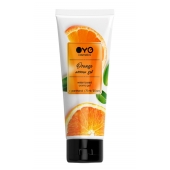 Лубрикант на водной основе OYO Aroma Gel Orange с ароматом апельсина - 75 мл. - OYO - купить с доставкой в Самаре
