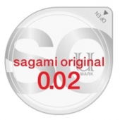 Ультратонкий презерватив Sagami Original - 1 шт. - Sagami - купить с доставкой в Самаре