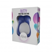 Синее эрекционное виброкольцо Nutty - Adrien Lastic - в Самаре купить с доставкой