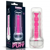 Светящийся в темноте мастурбатор 8.5 Lumino Play Masturbator - Lovetoy - в Самаре купить с доставкой