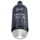 Мастурбатор в бутылке Shower Therapy Deep Cream - Pipedream - в Самаре купить с доставкой