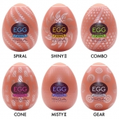 Набор из 6 мастурбаторов-яиц Tenga Egg Variety Pack V - Tenga - в Самаре купить с доставкой