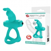 Бирюзовое эрекционное виброкольцо Passionate Figgy - Baile - в Самаре купить с доставкой