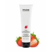 Лубрикант на водной основе Nuei Inlube с алоэ вера и ароматом клубники - 100 мл. - Nuei cosmetics - купить с доставкой в Самаре
