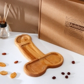 Деревянное блюдо для подачи в форме члена (32,5 х 20 х 1,7 см) - Сима-Ленд - купить с доставкой в Самаре